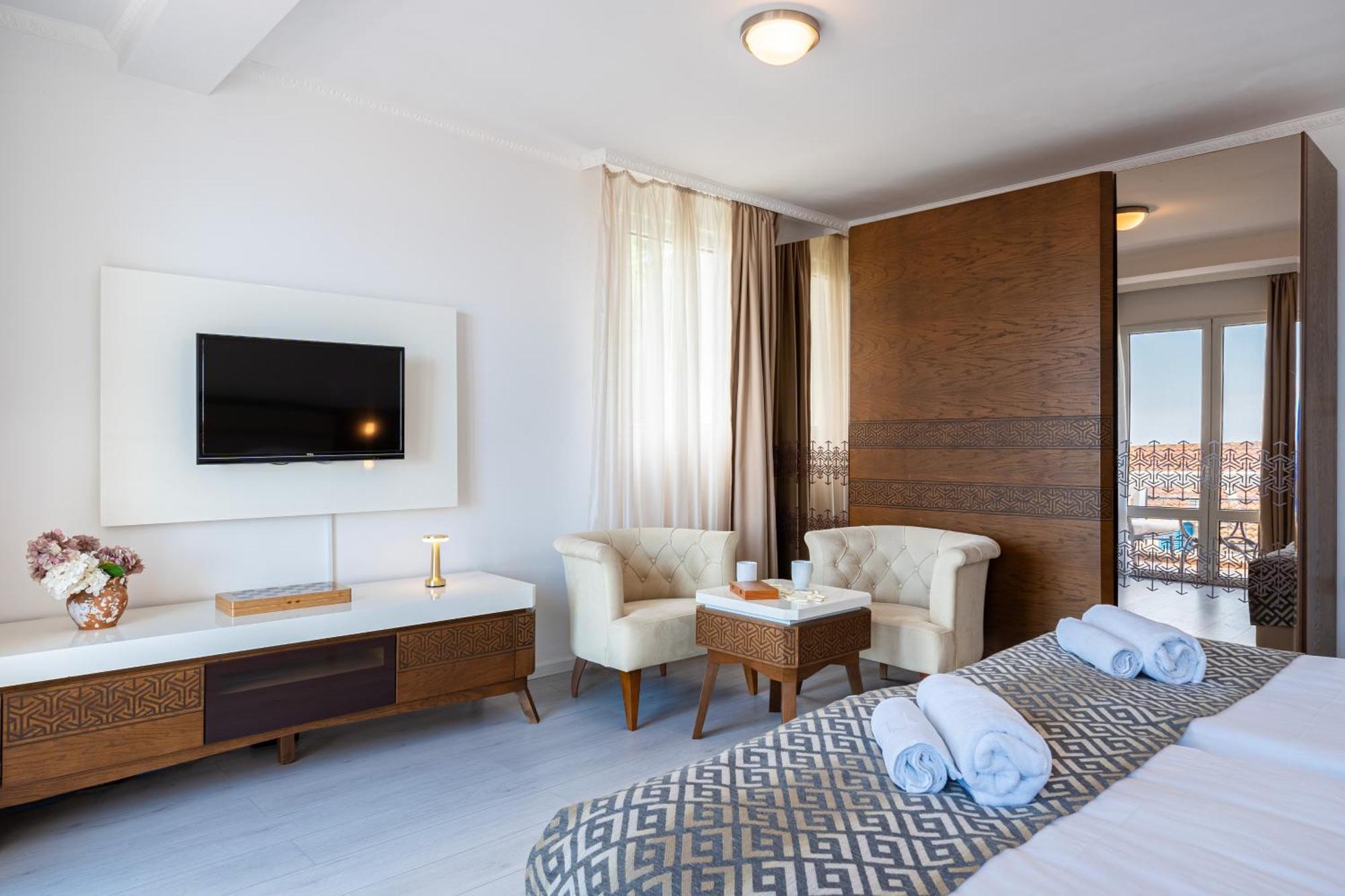 Hotel Adrovic Sveti Stefan Bagian luar foto
