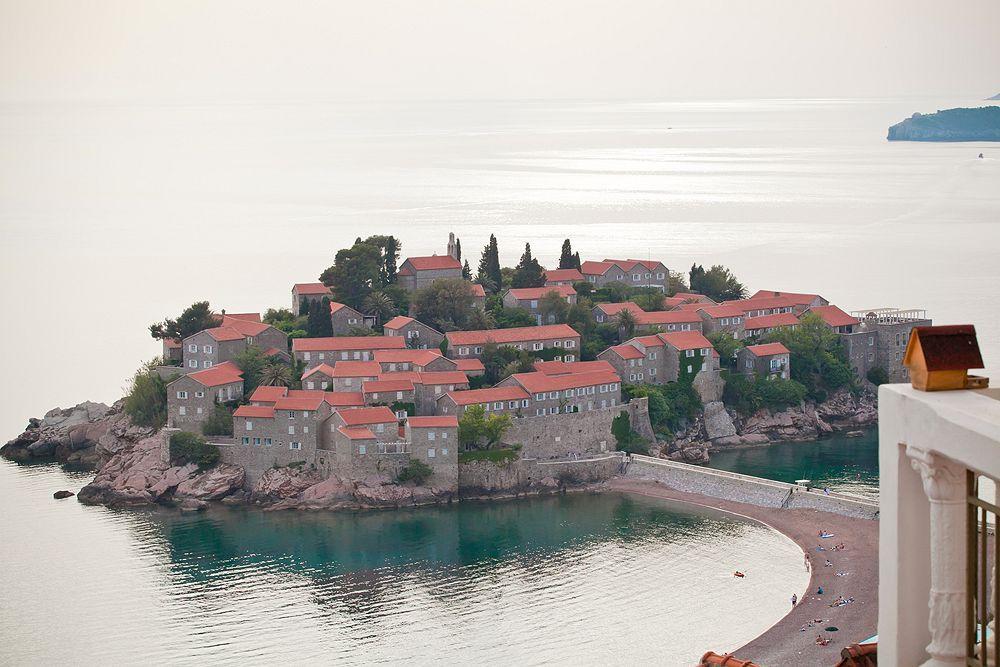 Hotel Adrovic Sveti Stefan Bagian luar foto