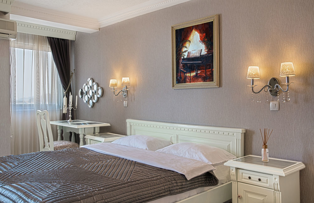 Hotel Adrovic Sveti Stefan Bagian luar foto